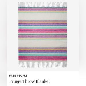 💟 NEW Free People Throw Blanket